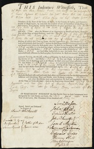 John Corbet indentured to apprentice with Ozias Morse of Boston