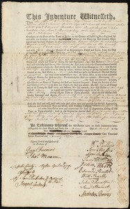 Elizabeth Dennie indentured to apprentice with Samuel Stillman [Stilman] of Boston
