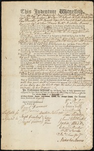 Elizabeth Dering indentured to apprentice with Ezra Bowman of Oxford