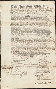 Henry Conner indentured to apprentice with Daniel Waldo of Lancaster/Boston
