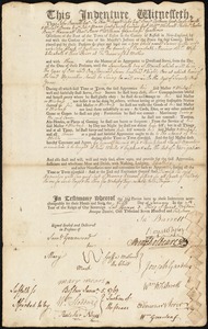James Goffe indentured to apprentice with John Clark of Eastham