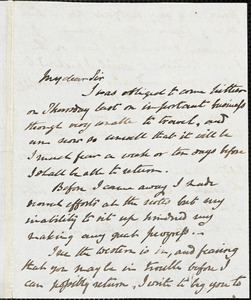 Henry William Herbert, Newark, NJ., autograph letter signed, 13 April 1845
