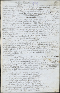 John Greenleaf Whittier manuscript articles, [after May, 1847]: &quot;The Sea Serpent&quot; and &quot;Daniel O&#39;Connell.&quot;