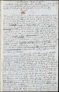 John Greenleaf Whittier manuscript articles, 20 August [1847]: &quot;The Presidency - the Man for the Hour&quot; and &quot;Alvin Stewart.&quot;