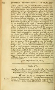 1806 Chap. 0106. An Act, Extending The Time, In Certain Cafes, That Goods And Estates Attached Upon Mesne Processes, For The Security Of The Debt, Or Damage Sued For, Shall Be Held.