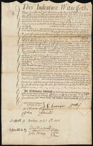 Anna Gilds indentured to apprentice with Ebenezer Pratt of Chelsea