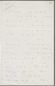 Your Scholar (Emily Dickinson), Amherst, Mass., autograph letter signed to Thomas Wentworth Higginson, June 1878