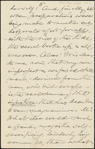 William Henry Channing manuscript letter (fragment) to [Thomas Wentworth Higginson], 27 November 1884