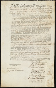 William Badger indentured to apprentice with Joseph Hoyt of Newburyport