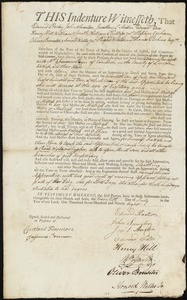 Catharine Ramsdell indentured to apprentice with Ebenezer Payne of Camden