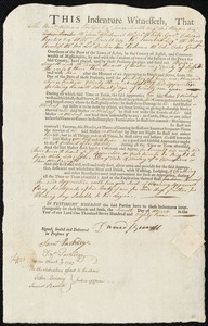Stephen Ingalls indentured to apprentice with David Burrell of Boston