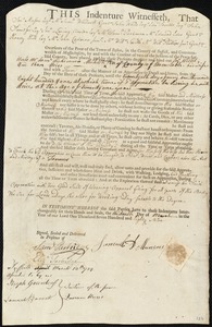 John Willit indentured to apprentice with Samuel Dickerman Munson of Truro