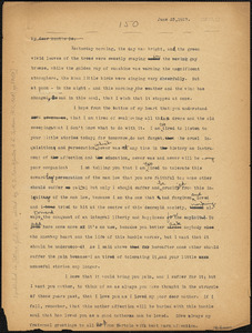 Nicola Sacco typed letter (copy) to &quot;My dear Auntie Be&quot; [Elizabeth Glendower Evans], Dedham, 23 June 1927