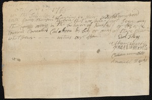 Cornelius Kellihorn indentured to apprentice with James Thompson [Thomson] of Petersham