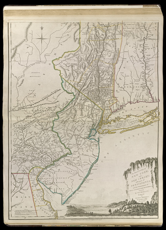 The provinces of New York, and New Jersey; with part of Pensilvania ...