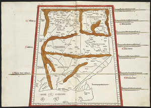 Nona Asie tabula continet Ariam & Paropanisadas & Drangianam & Arachosia & Gedrosiam