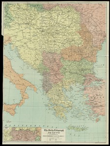 The Daily Telegraph war map no. 10