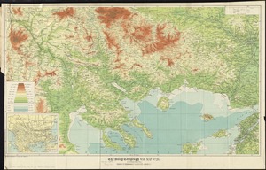 The Daily Telegraph war map no. 20