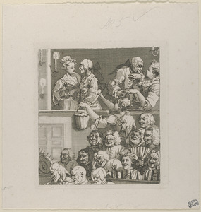 Laughing audience (or a pleased audience)