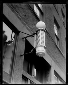 Barbershop (candy cane pole)