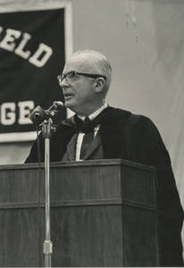 Dr. Roberts J. Wright speaking