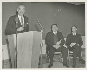Dr. Roberts J. Wright speaking