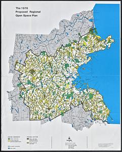 The 1976 proposed regional open space plan, 1976