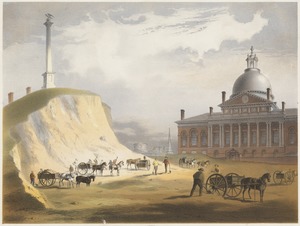 Beacon Hill, from the present site of the reservoir between Hancock & Temple Sts