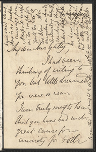 Emily Tennyson autograph letter signed to Mrs. Gatty, Farringford, [Isle of Wight], 24 November 1865