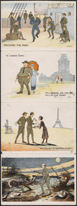 Cartoon postcards
