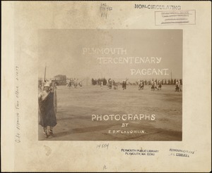 Plymouth Tercentenary Pageant, collection title page, Thorwald leading his Norsemen