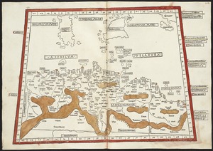 Secunda Affrice tabula continet Affricam & insulae que circa ipsam sunt