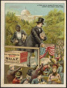 A free use of Babbitt's soap will carry the state every time.