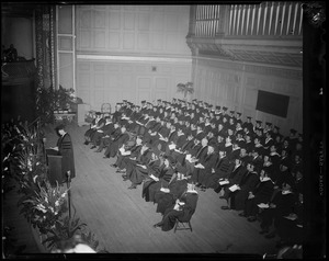Northeastern graduation, Symphony Hall