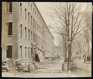 Pacific Mills boarding houses. Canal Street