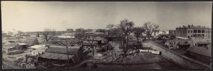 Ongoing construction of Foreign Legation buildings near old Chinese homes