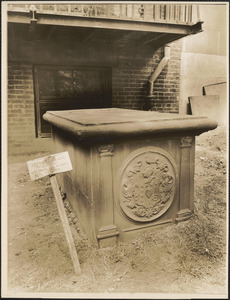 Grave of Peter Faneuil, Granary Burial Ground, Boston, Mass.