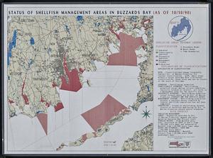 Buzzards Bay Project (Mass.). Status of shellfish management areas in Buzzards Bay (as of 10/10/90), 1991