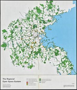 The regional open space system Boston, Massachusetts metropolitan area, 1969