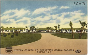 Sylven Courts, St. Augustine Beach, Florida, Route A1A