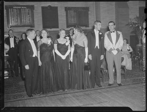 Gov. Saltonstall, event at Sate House, probably inaugural