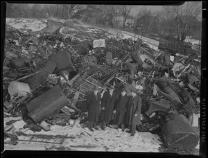 Scrap collected at Roxbury Iron & Metal on Granite Ave.
