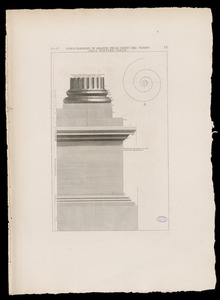 Dimostrazione in grande delle parti Tempio della Fortvna Virile