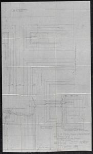 Full size detail of doors, frames, architraves and panel rails, 1934-09-20