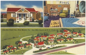 Don-Dee Court Inc., New Market, Va., one mile south, on U.S. Route 11