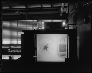 Instrument display measuring Hurricane Edna