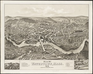 View of Watertown, Mass 1879