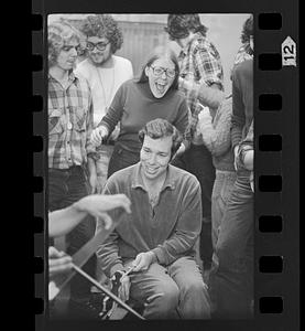 Folk music jam session, Vermont