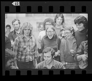 Folk music jam session, Vermont